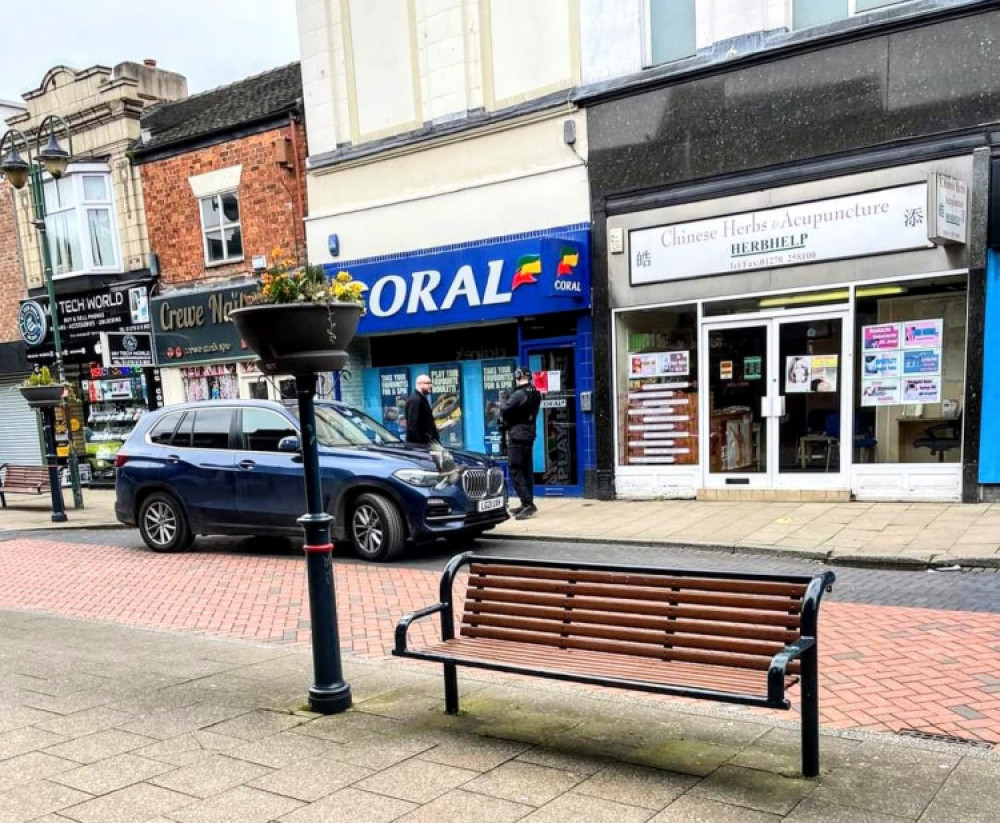 Benjamin Hargreaves, 35, of Holmes Chapel, was arrested on Thursday 18 April, following the robbery of Coral betting shop in Crewe (Photo: Karen Ralph-Mcgill).