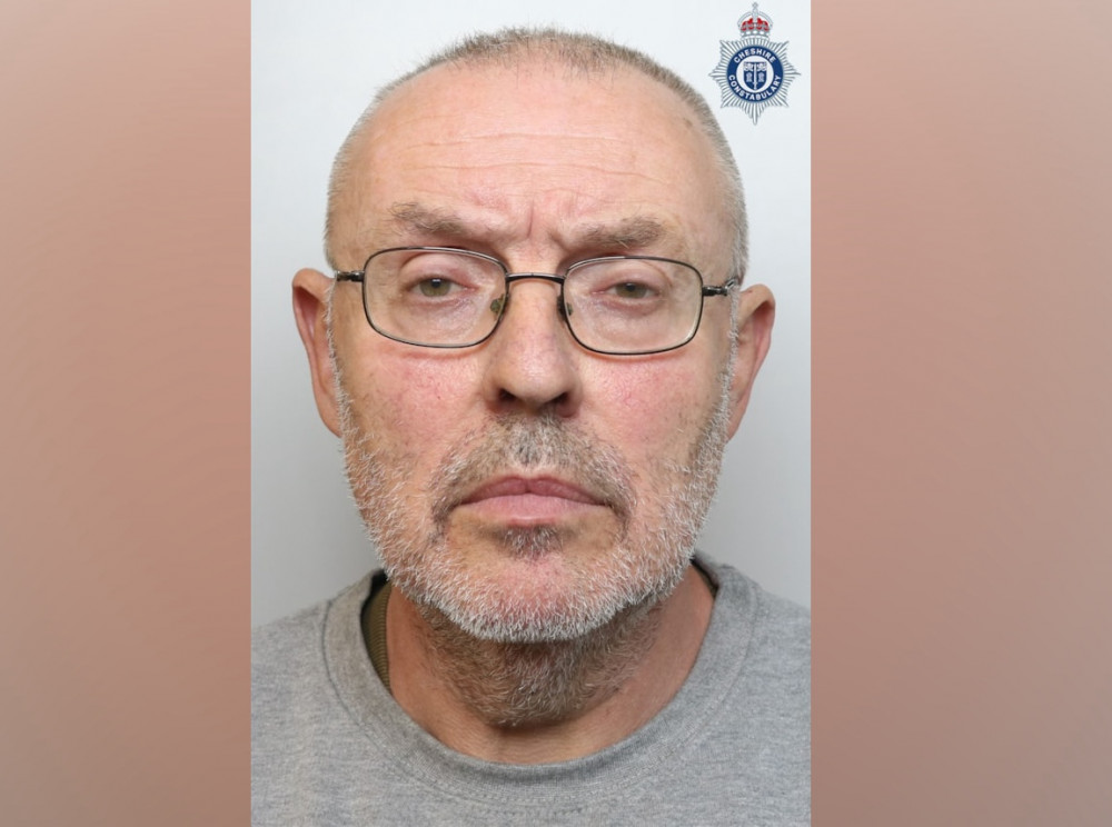 Peter Johnson, 62, of Back Lane, Eaton, near Macclesfield. (Image - Cheshire Police) 