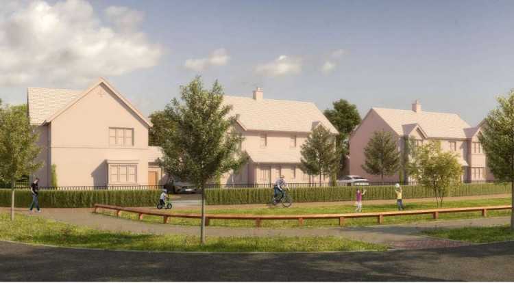 Plans to build on land to the south of Chesterton Gardens, Leamington Spa have been moved forward (image via planning application)