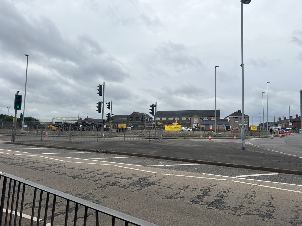 Police were called to a petrol station off James Brindley Way yesterday afternoon (Nub News).