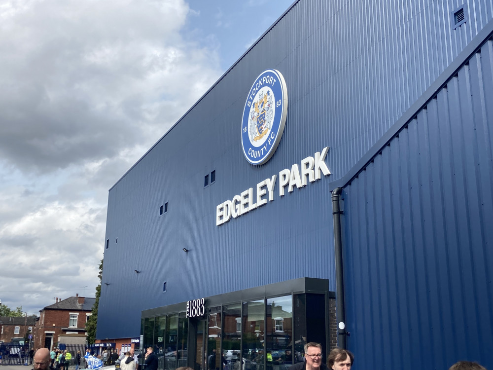 Stockport County's champions parade will take place on Sunday 28 April, beginning from Stockport Town Hall and finishing up at Edgeley Park (Image - Alasdair Perry)