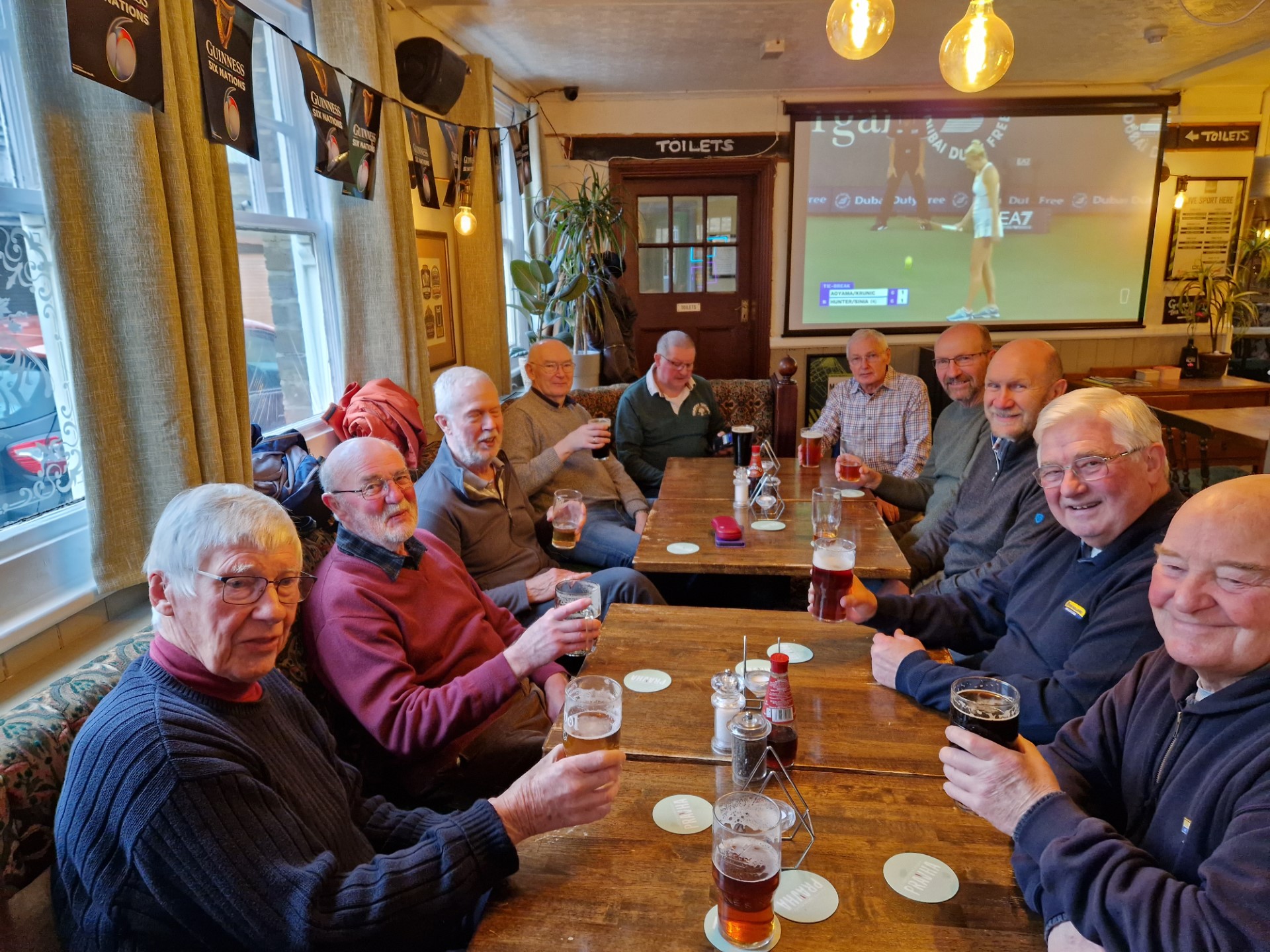 The Real Ale Group lunch