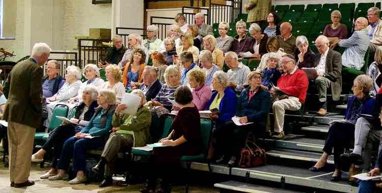 Participants arriving at Rutland Museum