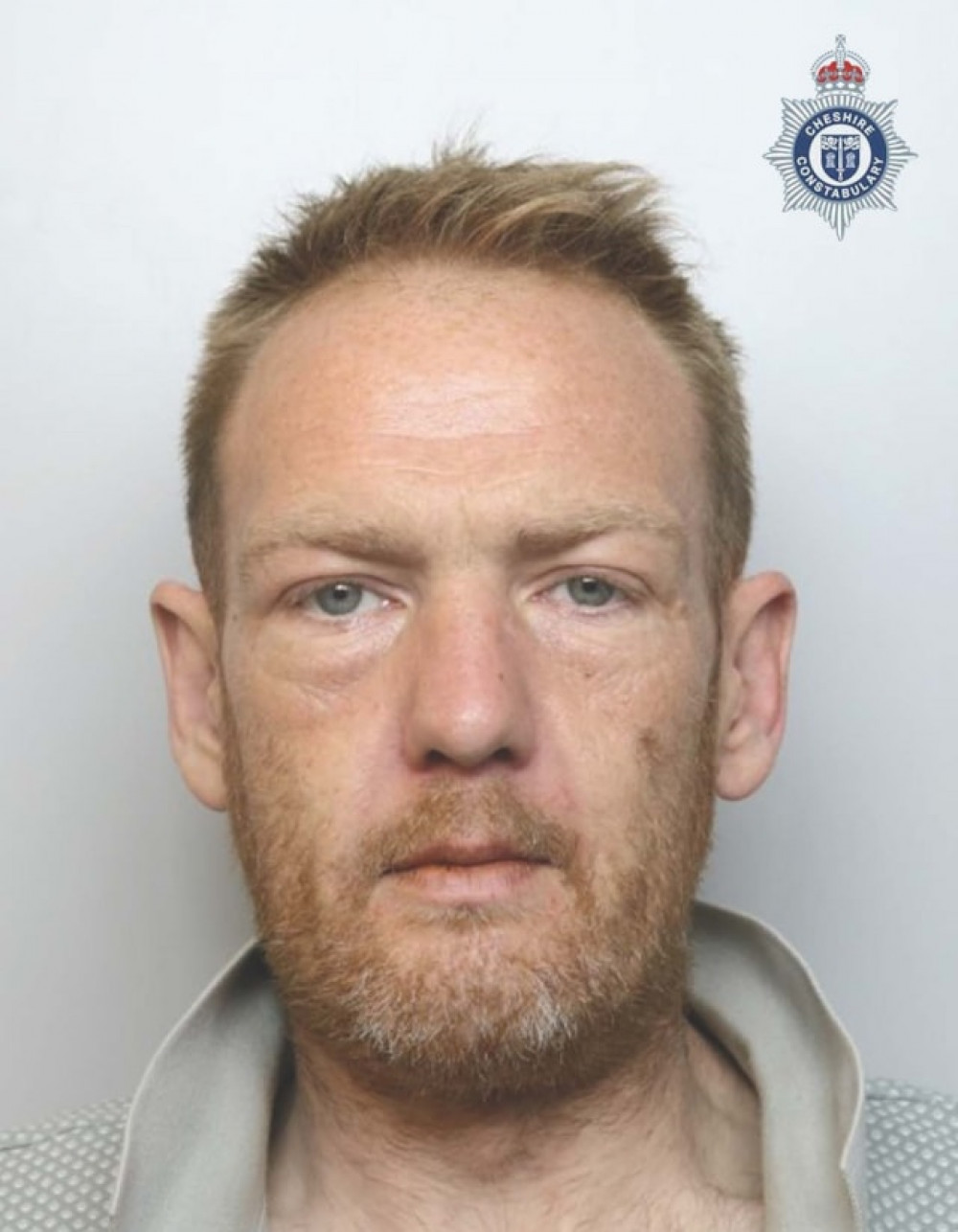 Christopher Russell, also known as Christopher Sedgley, was issued with a three-year Criminal Behaviour Order (CBO) at Chester Magistrates' Court yesterday (Monday 22nd April). (Photo: Cheshire Police)