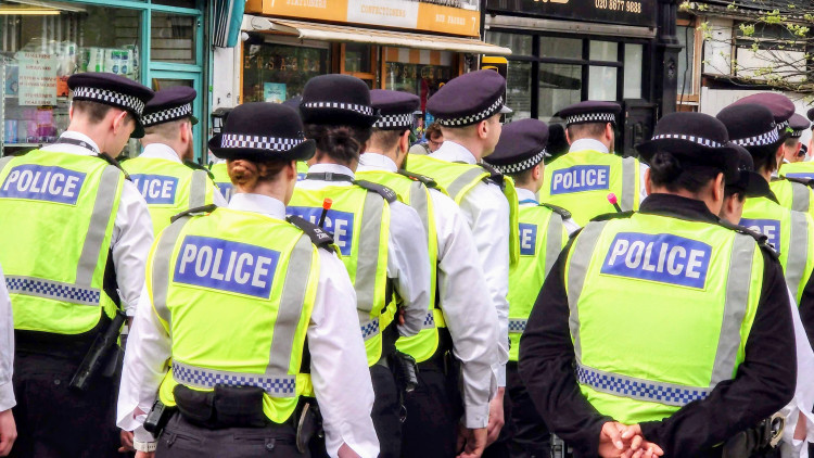 Richmond-upon-Thames police managed to detain and arrest the suspect earlier today (Photo: Ollie G. Monk)