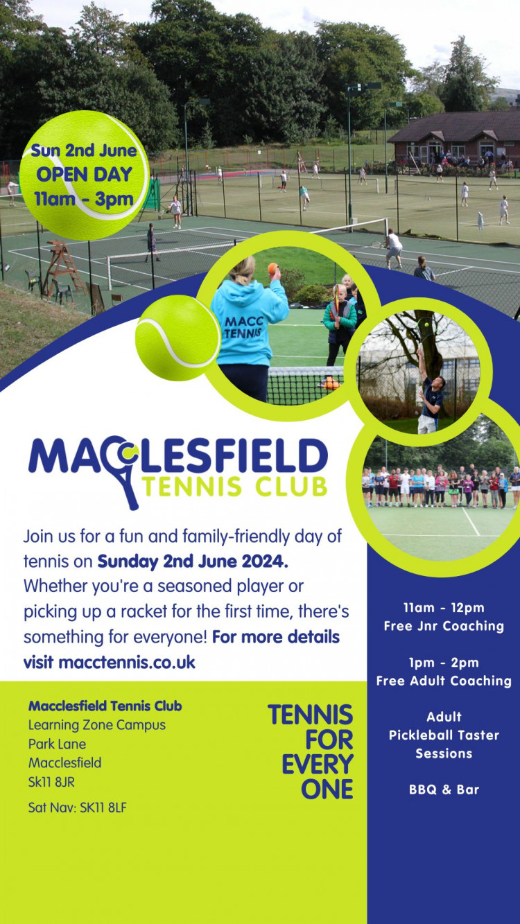Macclesfield Tennis Club Open Day