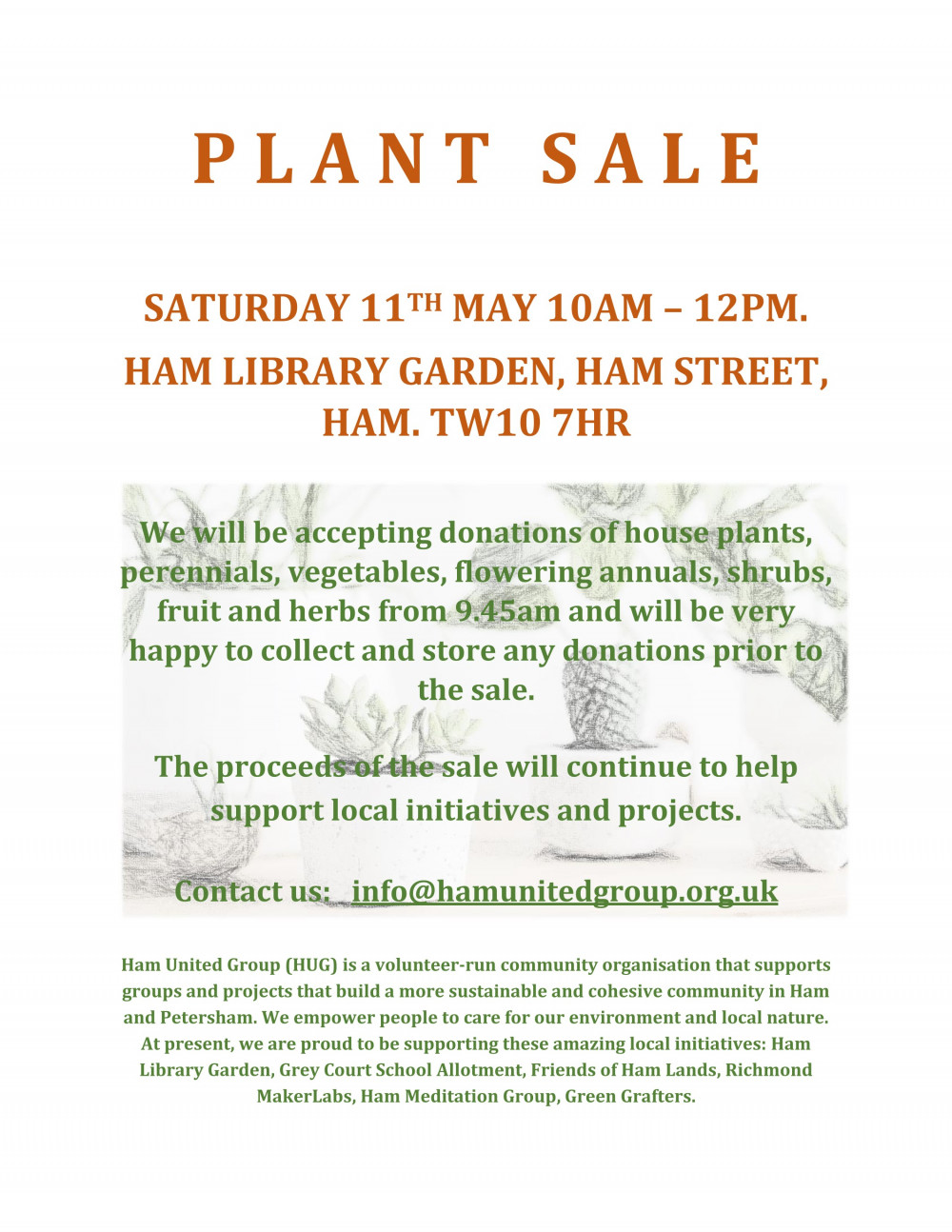 Ham United Group plant sale