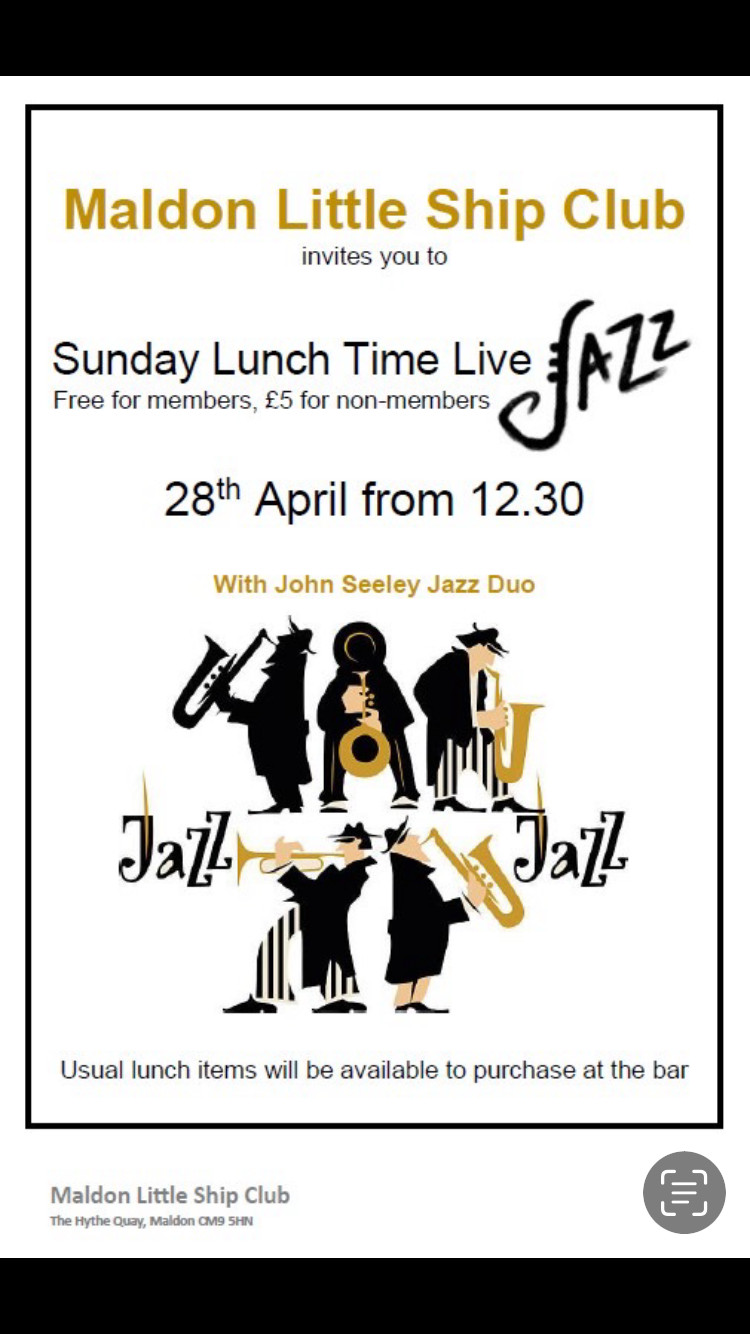 Sunday lunch time live Jazz