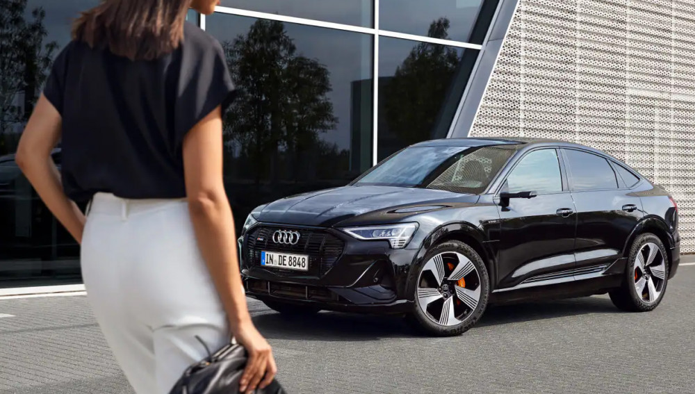 Make going electric easy with Audi - when you buy a new e-tron or Plug In Hybrid from Stoke Audi.  (Image: Swansway)