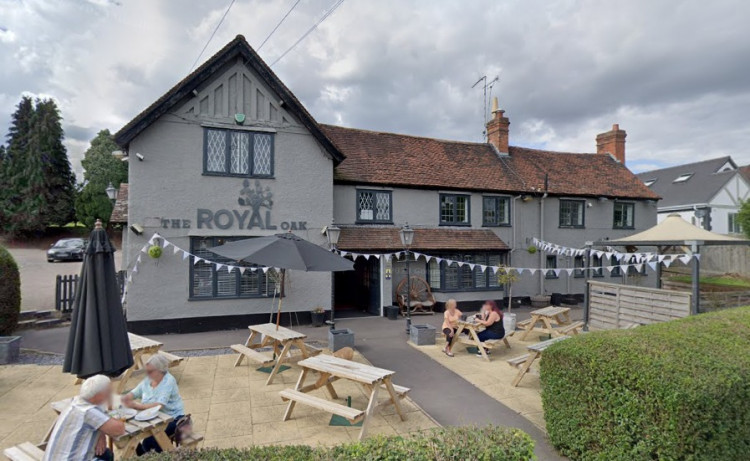 The Royal Oak in Brandon reopened last weekend (image by Google Maps)