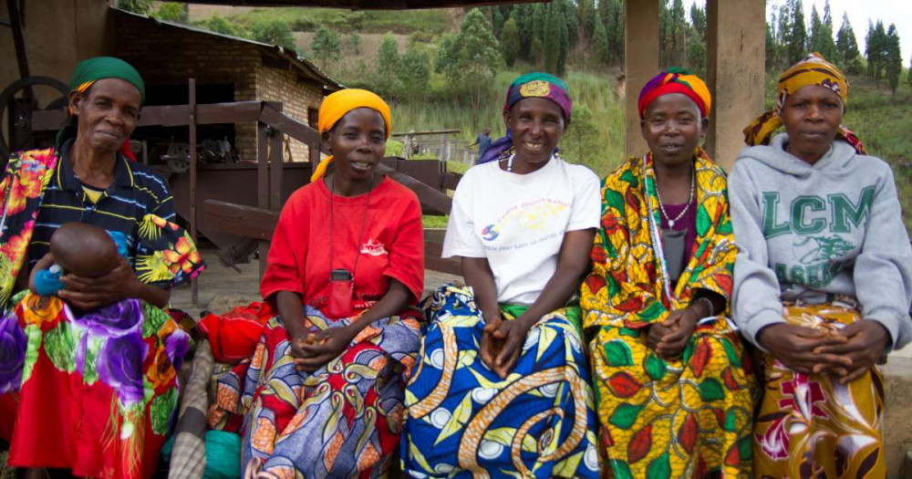 Coffee growers in Burundi