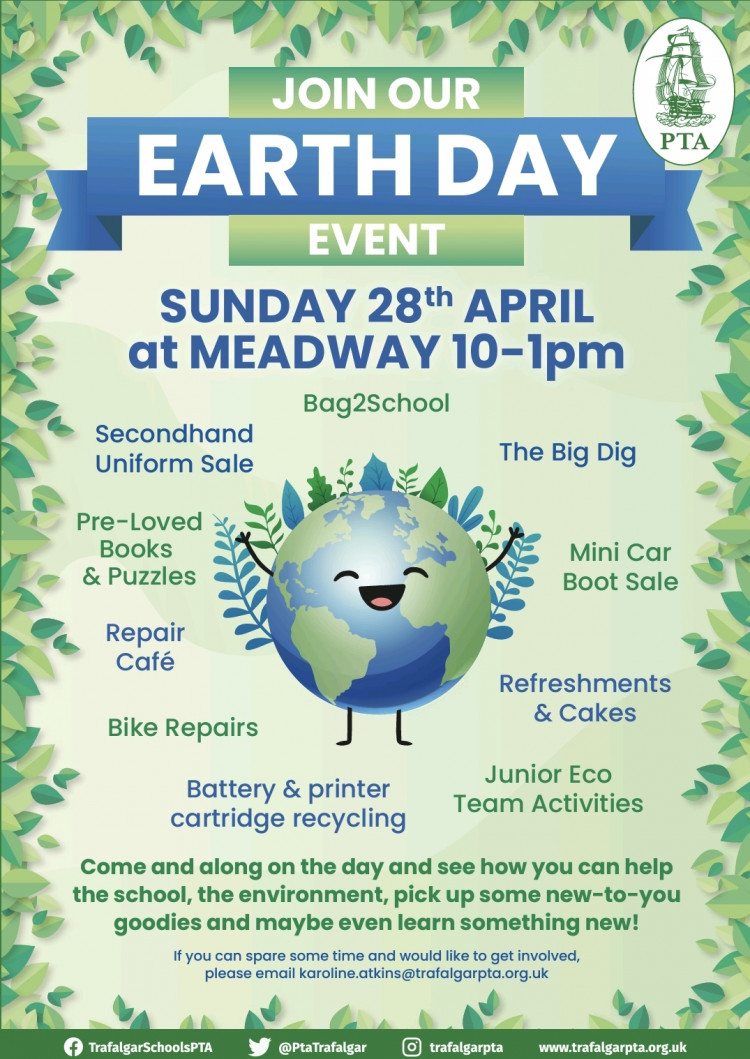 Trafalgar Schools Earth Day event 