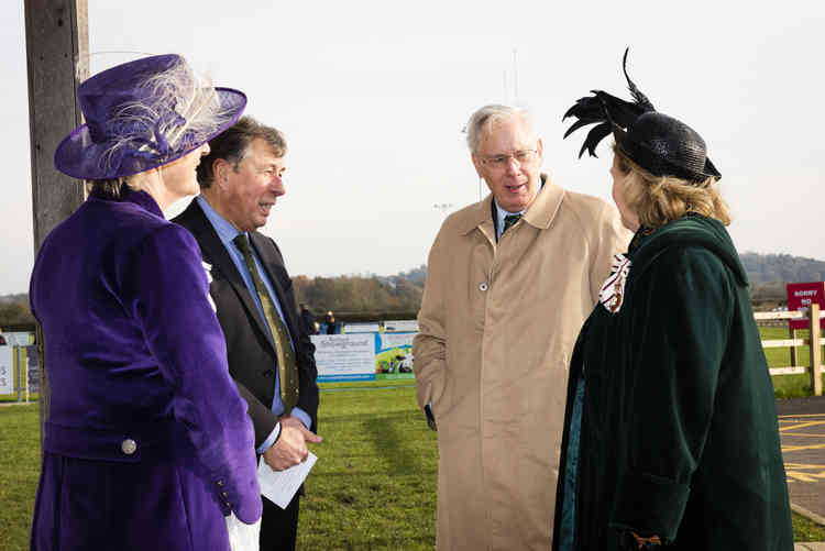 His Royal Highness arriving at Rutland Showground accompanied by Rutland Lord-Lieutenant Dr Sarah Furness, greeted by High Sheriff Margaret Miles and David Wood, Chairman of Rutland Agricultural Society