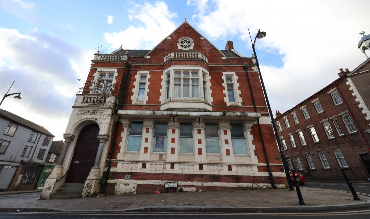 The derelict former NatWest bank in Burslem, Stoke-on-Trent, could be converted into seven new flats (Pete Stonier).