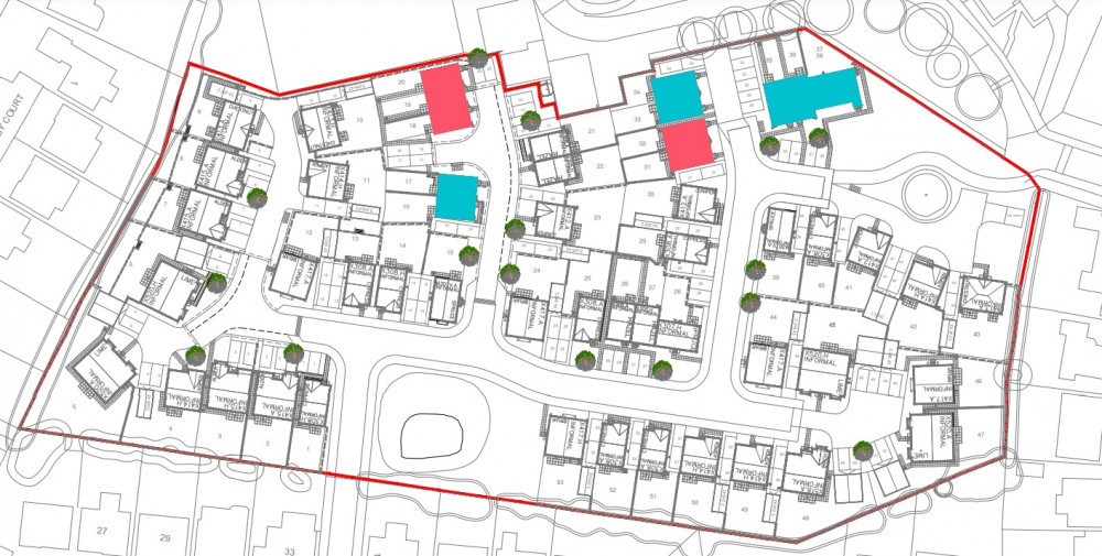 More than 50 homes will be built on the former Seabridge Community Education Centre site now plans have been approved (Vistry Homes).
