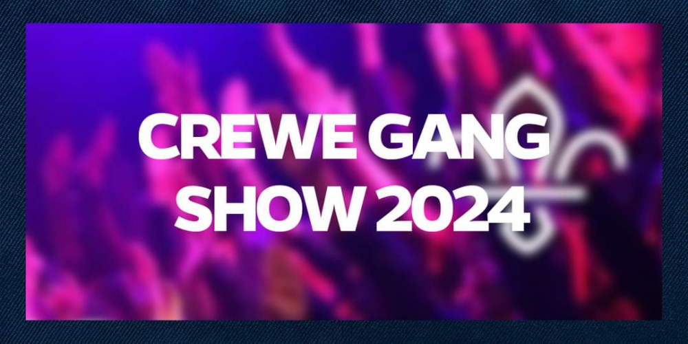 Crewe Gang Show is being performed at Crewe Lyceum Theatre from Wednesday 1 May to Saturday 4 May.