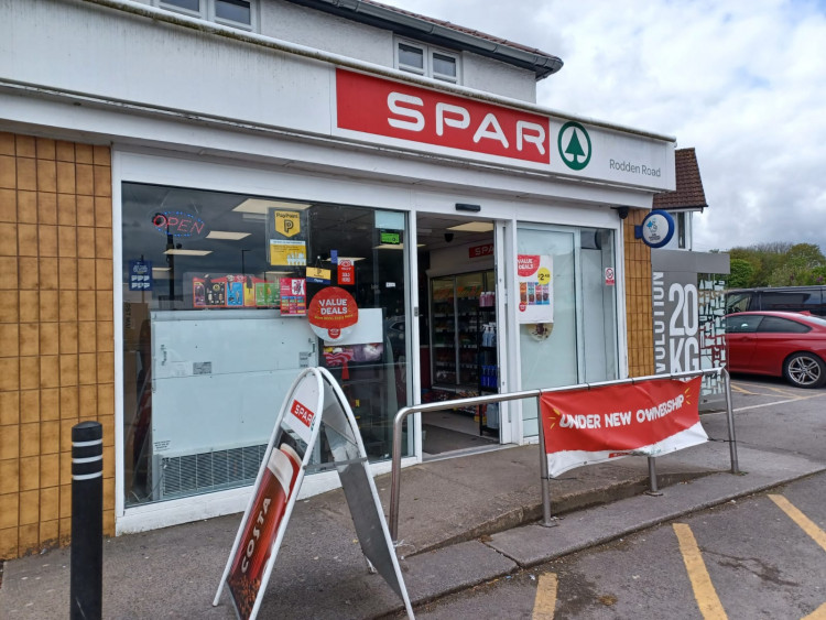 The Rodden Road shop has reopened as a Spar (image via Post Office)