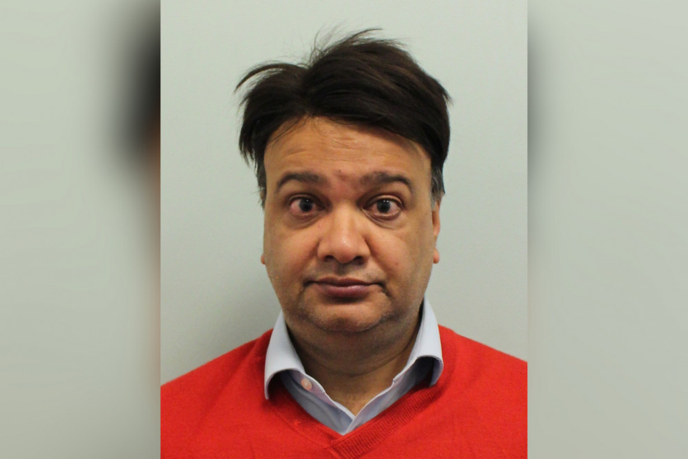 Shaheen Chishti was found guilty of stalking with fear of violence and sentenced to five years’ imprisonment on Wednesday, 24 April, at Isleworth Crown Court (credit: Met Police)