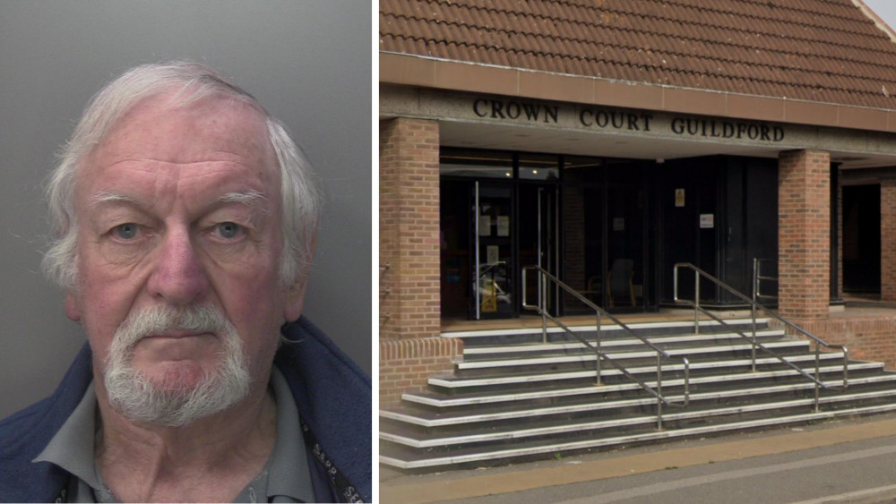 David Mundy was sentenced at Guildford Crown Court today, 29 April (Photo: NCA/Google Maps)