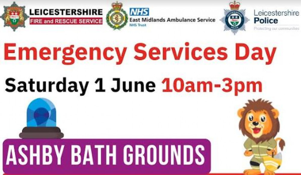 Emergency Services Day at the Bath Grounds, Ashby de la Zouch. Image: Supplied