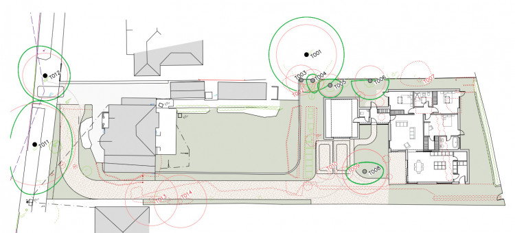 The site plan.