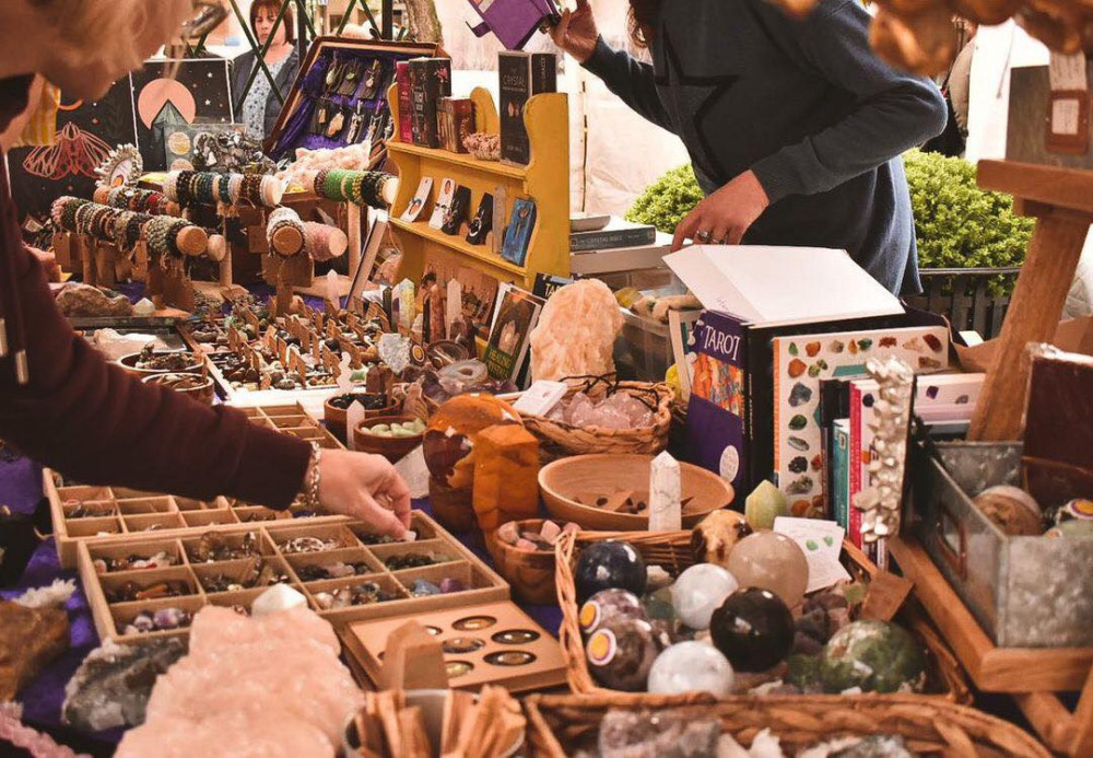 BeHoptimystic has attended Warwick's weekly market for the past four years (image via CJ's Events Warwickshire)