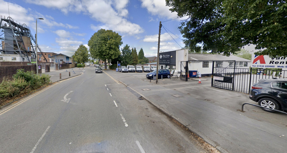The scheme is planned for the site off Ashby Road. Photo: Instantstreetview.com