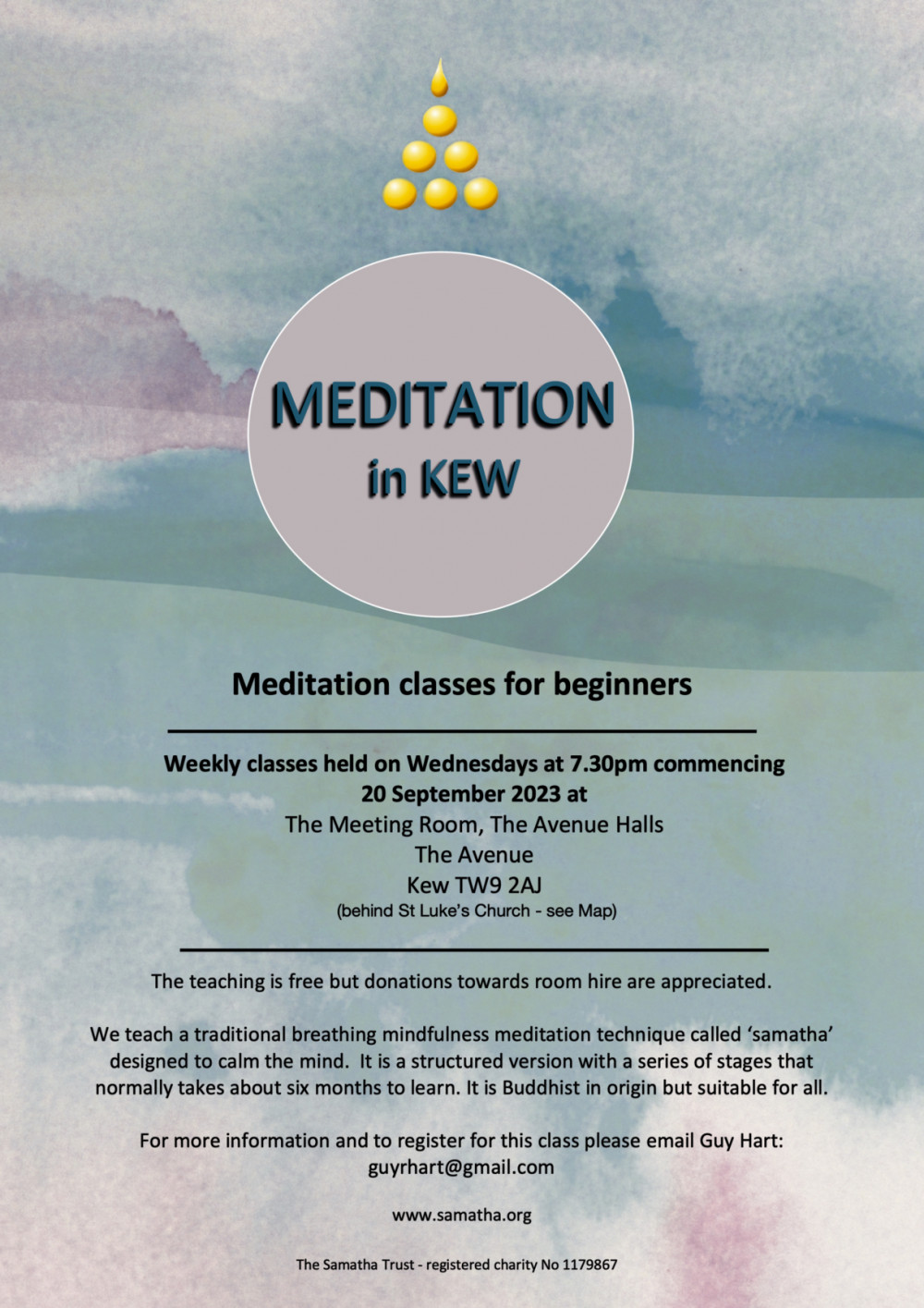 Weekly Mediation Class