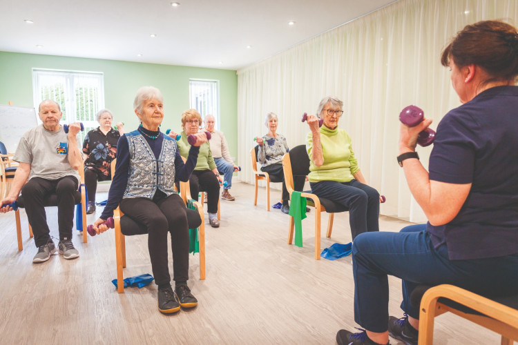 Homeowners at a retirement community in Heaton Moor - many of them in their 70s and 80s - have gone on a fitness kick (Image - Adlington Retirement Living)