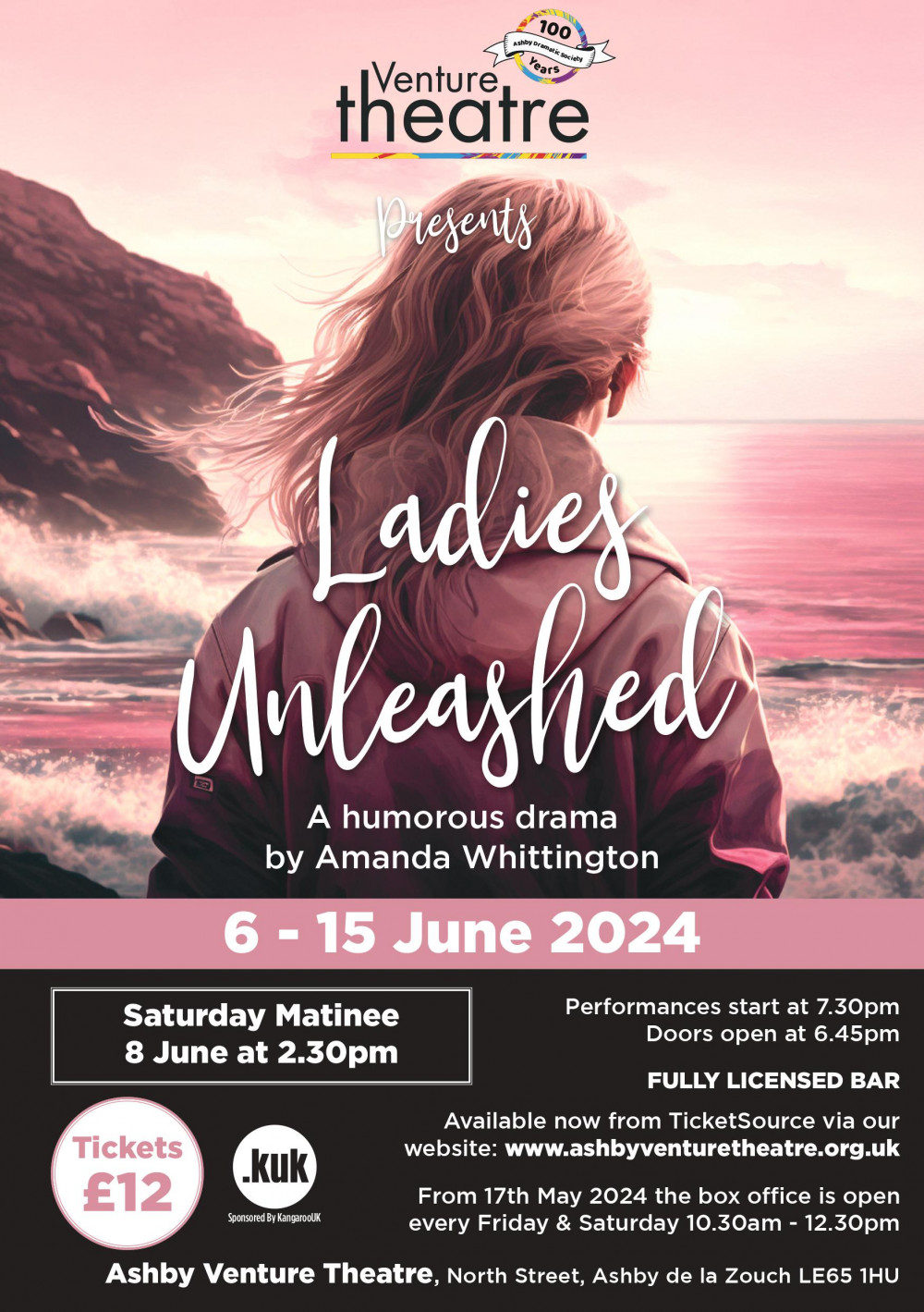 Ladies Unleashed at the Venture Theatre, North Street, Ashby-de-la-Zouch