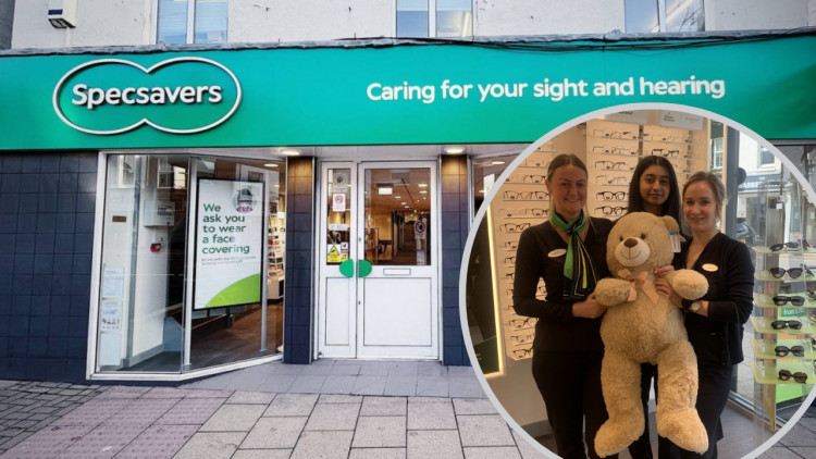 Kenilworth Specsavers is supporting Action for Children (images supplied)