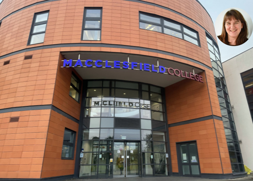 Macclesfield College, of Park Lane, had a new employee start yesterday. (Image - Macclesfield College) 