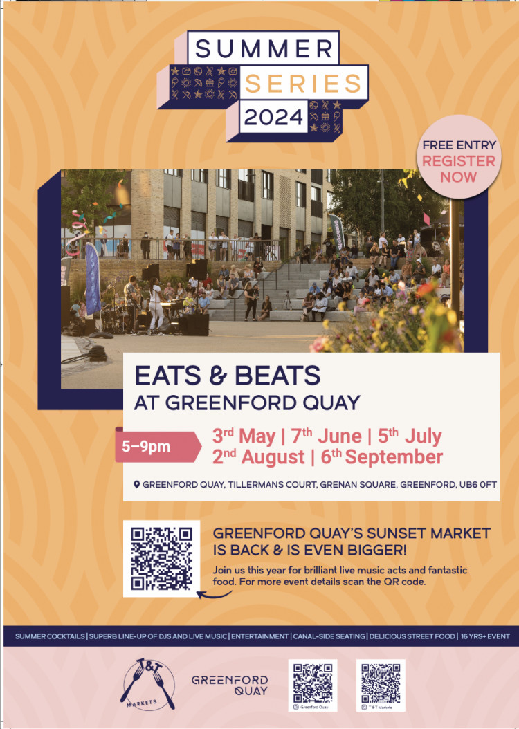 EATS & BEATS AT GREENFORD QUAY