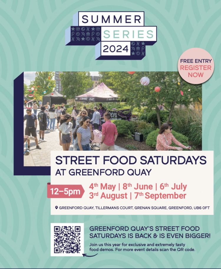 STREET FOOD SATURDAYS AT GREENFORD QUAY