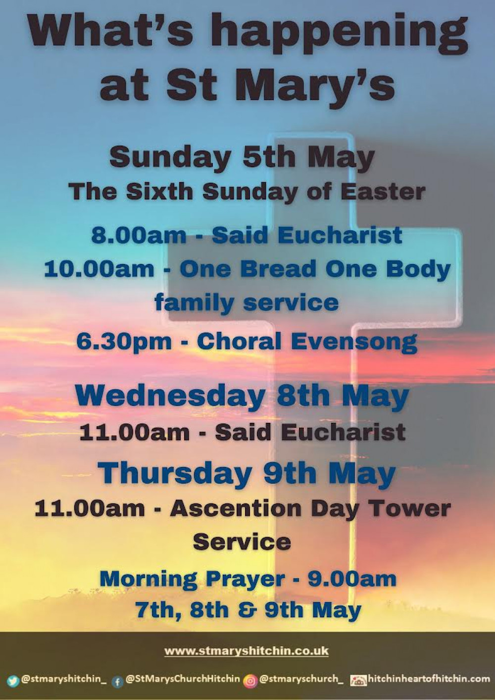 St Mary’s Church Services & opening times 