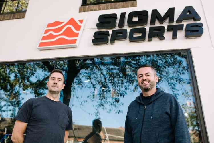 Sigma Sports founders Jason Turner and Ian Whittingham