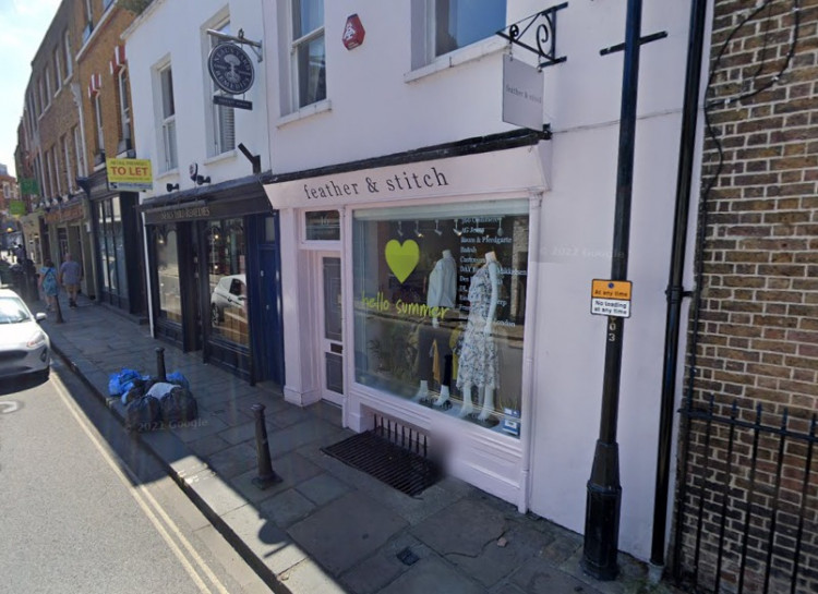 Feather & Stitch has been named as one of the best indies in London! (Image via Google Maps)