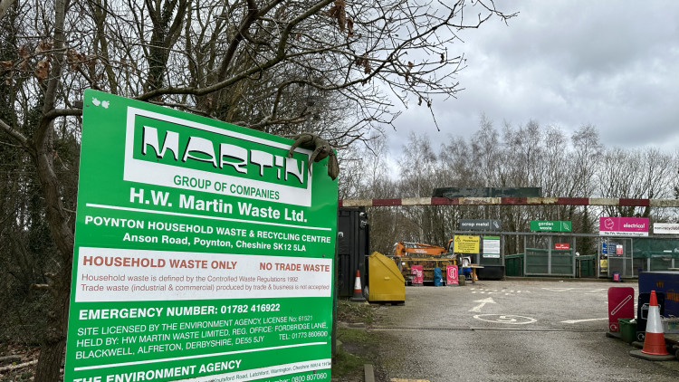 The consultation follows the mothballing of Poynton and Bollington Household Waste Recycling Centres. (Image - Macclesfield Nub News) 