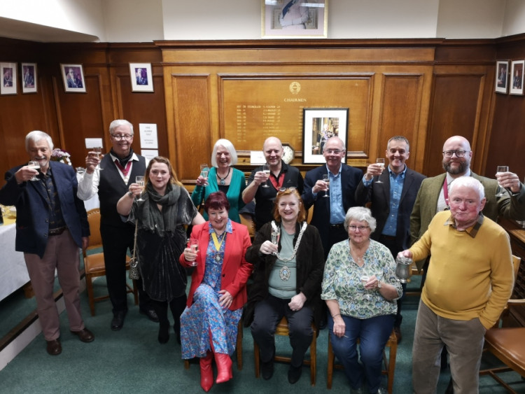 Cheers to fifty years! (Image - Bollington Town Council) 