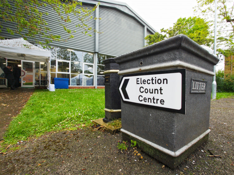The London Election counts for the South West took place in St Mary’s University, Twickenham (credit: Ollie G. Monk).