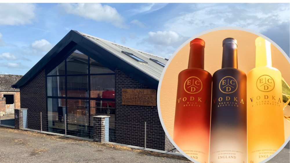 The new vodkas from East Chase Distillers are already being stocked at The Cross (image supplied)