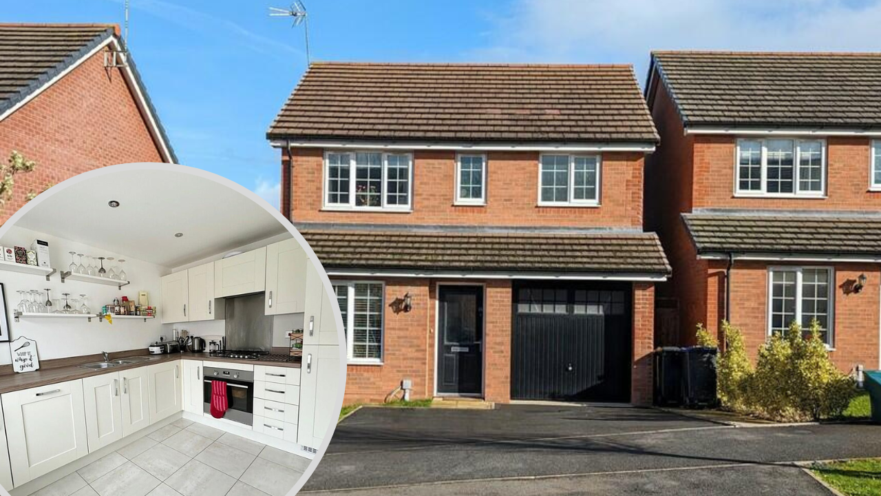 This week we have looked at a three-bedroom detached home on Henderson Road in Warwick