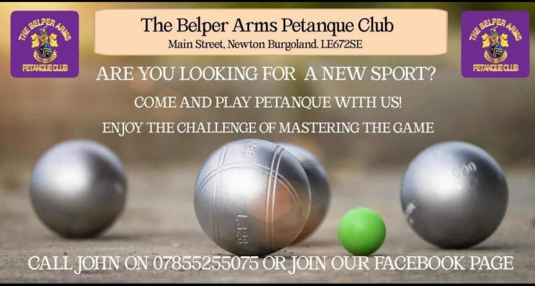 Petanque Fun Day at The Belper Arms, Newton Burgoland, near Coalville