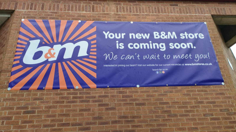 The former home of Wilko in Oakham will become a B&M. Image credit: Nub News. 