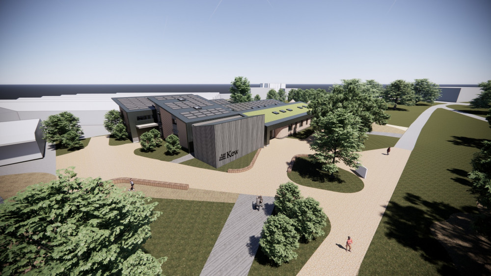 CGI of the planned new learning centre at Kew Gardens (credit: Hazle McCormack Young LLP).