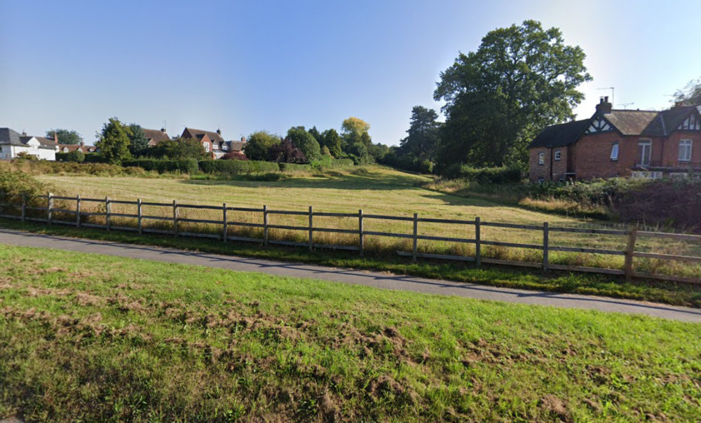 The Paddocks borders Abbey Fields, Finham Brook and Castle Road (Image via Google Maps)