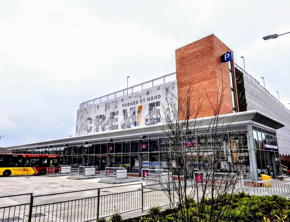 Crewe Bus Station officially opened to passengers at 5am on Tuesday 7 May, following a two-year project (Crewe Town Council).