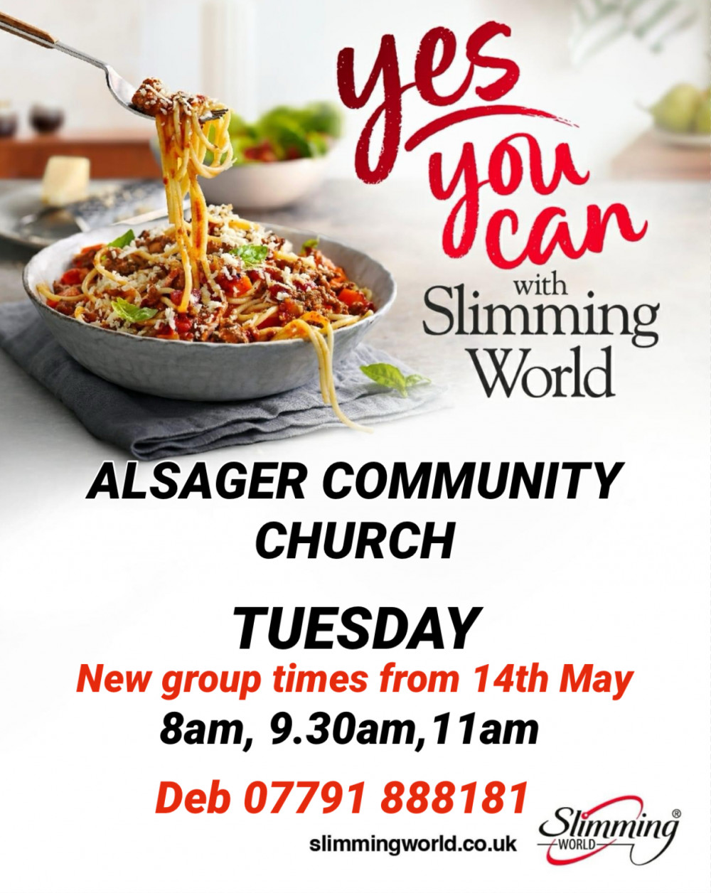 Alsager slimming world Tuesday am group