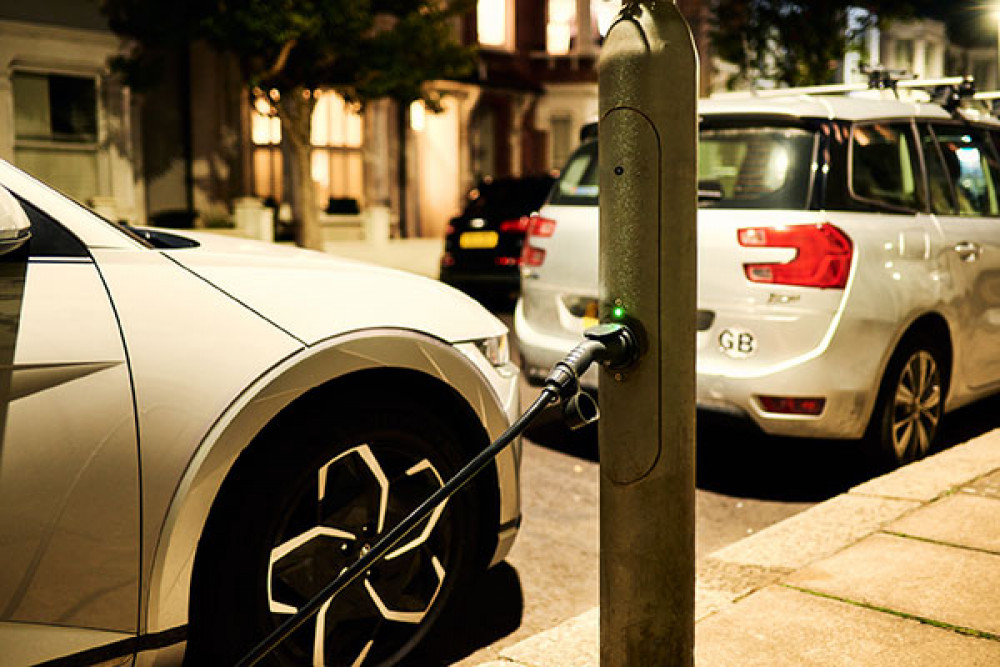 Per 100,000 people, Richmond has 460 EV charging stations (credit: Richmond Council).