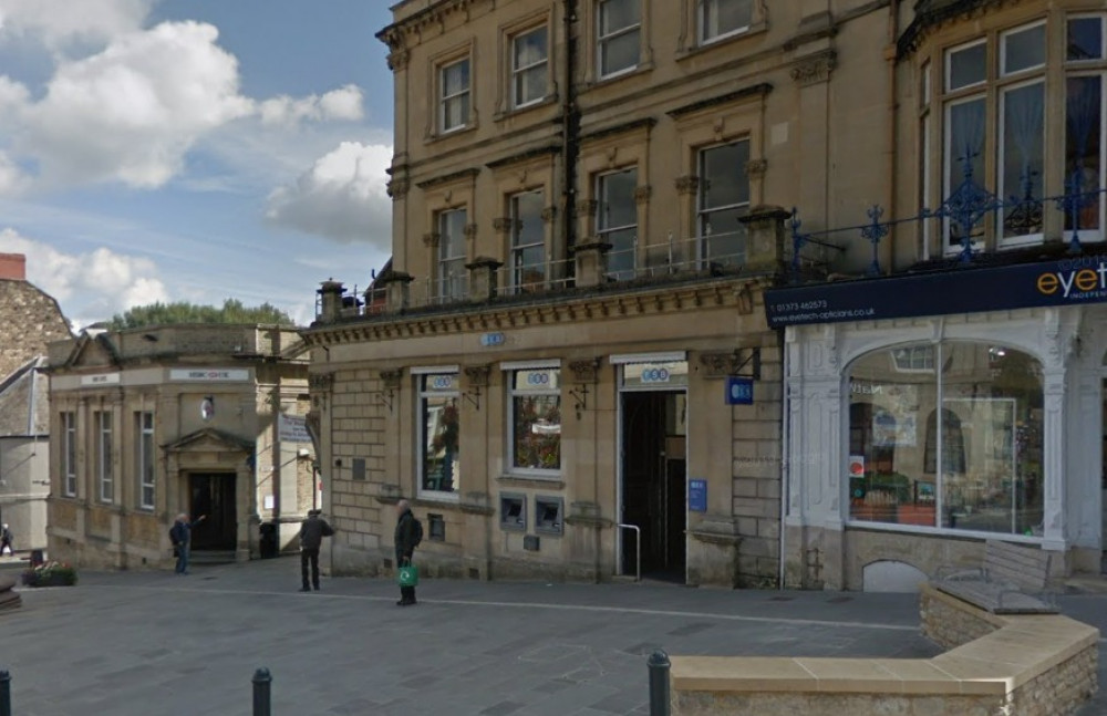 Frome's TSB will close in September (image via Google Maps)